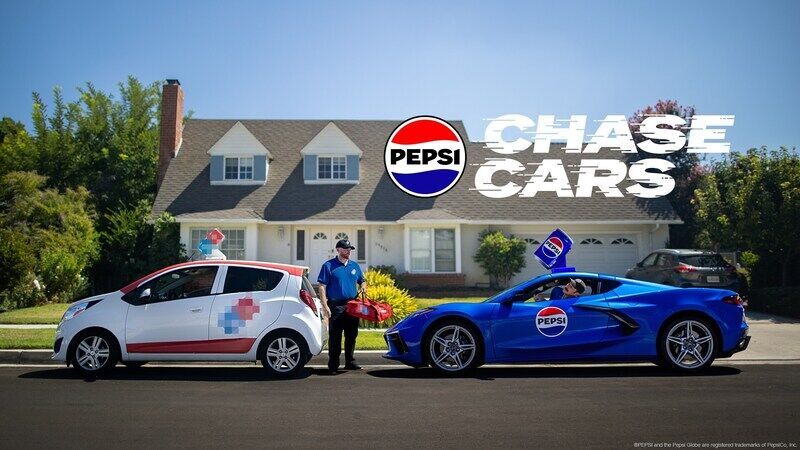 Soda-Paired Pizza Deals : pepsi chase cars